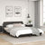 Bed Frame "Dover" Black 152x203 cm Queen Faux Leather