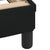 Bed Frame "Dover" Black 107x203 cm King Single Fabric