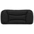 Headboard Cushion Black 90 cm Faux Leather