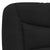 Headboard Cushion Black 152 cm Queen Fabric