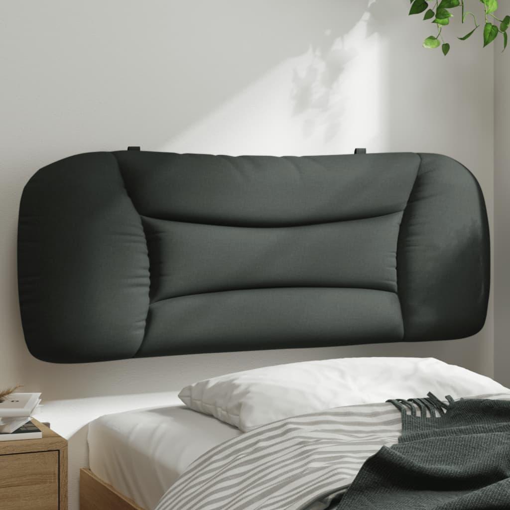 Headboard Cushion "Hvar" Dark Grey 107 cm King Single Fabric