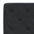 Headboard Cushion Black 90 cm Velvet