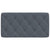 Headboard Cushion Dark Grey 107 cm King Single Velvet