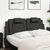 Headboard Cushion Black 152 cm Queen Faux Leather