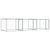 Dog Cage with Doors Grey 6x2x1.5 m Galvanised Steel