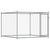 Dog Cage with Doors Grey 6x2x1.5 m Galvanised Steel