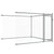 Dog Cage with Doors Grey 10x2x1.5 m Galvanised Steel