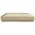Bed Frame with LED without Mattress Sonoma Oak 150x200 cm