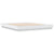 Bed Frame without Mattress White 183x203 cm King