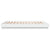 Bed Frame without Mattress White 183x203 cm King