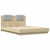 Bed Frame without Mattress Sonoma Oak 150x200 cm