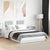 Bed Frame without Mattress White 135x190 cm