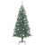 Artificial Christmas Tree with 300 LEDs&Ball Set&Flocked Snow 210 cm