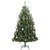 Artificial Hinged Christmas Tree with 300 LEDs & Ball Set 180 cm