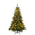 Artificial Hinged Christmas Tree with 300 LEDs & Ball Set 180 cm