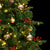 Artificial Hinged Christmas Tree with 300 LEDs & Ball Set 180 cm