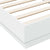 Bed Frame without Mattress White 90x190 cm Engineered Wood