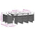 11 Piece Garden Dining Set with Cushions Mix Beige Poly Rattan