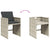 13 Piece Garden Dining Set with Cushions Light Grey Poly Rattan