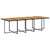 13 Piece Garden Dining Set with Cushions Black Poly Rattan
