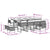 13 Piece Garden Dining Set with Cushions Grey Poly Rattan