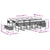 15 Piece Garden Dining Set with Cushions Beige Poly Rattan