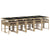 11 Piece Garden Dining Set with Cushions Beige Poly Rattan