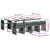9 Piece Garden Dining Set with Cushions Beige Poly Rattan