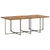 13 Piece Garden Dining Set with Cushions Grey Poly Rattan