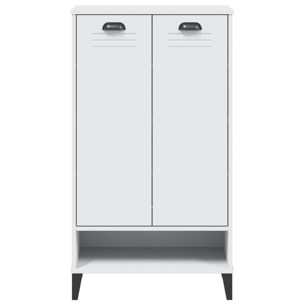Shoe Cabinet VIKEN White Engineered Wood