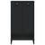 Shoe Cabinet VIKEN Black Engineered Wood