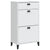 Shoe Cabinet VIKEN White Engineered Wood