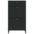 Shoe Cabinet VIKEN Black Engineered Wood