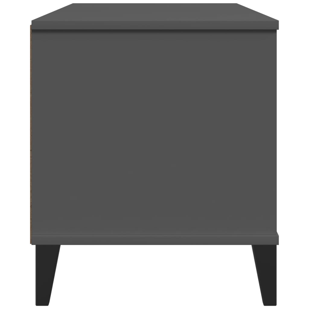 TV Cabinet VIKEN Anthracite Grey Engineered Wood