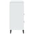 Bookcase VIKEN White 80x40x90 cm Engineered Wood