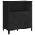Bookcase VIKEN Black 80x40x90 cm Engineered Wood