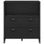 Bookcase VIKEN Black 80x40x90 cm Engineered Wood