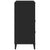 Bookcase VIKEN Black 80x40x90 cm Engineered Wood