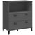 Bookcase VIKEN Anthracite Grey 80x40x90 cm Engineered Wood