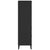 Bookcase VIKEN Black 60x35x123 cm Engineered Wood