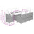 9 Piece Garden Dining Set with Cushions Grey Poly Rattan
