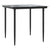 3 Piece Garden Dining Set with Cushions Beige Poly Rattan