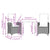 3 Piece Garden Dining Set with Cushions Beige Poly Rattan