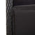 9 Piece Garden Dining Set with Cushions Black Poly Rattan