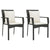 9 Piece Garden Dining Set with Cushions Black Poly Rattan