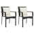 9 Piece Garden Dining Set with Cushions Black Poly Rattan