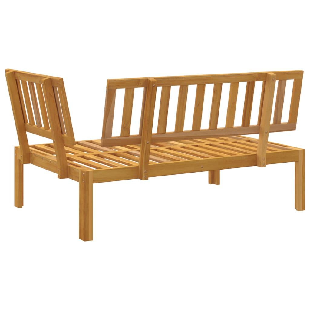 Garden Pallet Corner Sofa Solid Wood Acacia