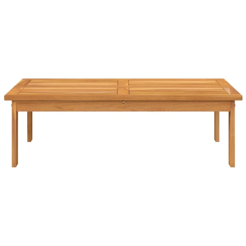 Garden Table 100x60x30 cm Solid Wood Acacia