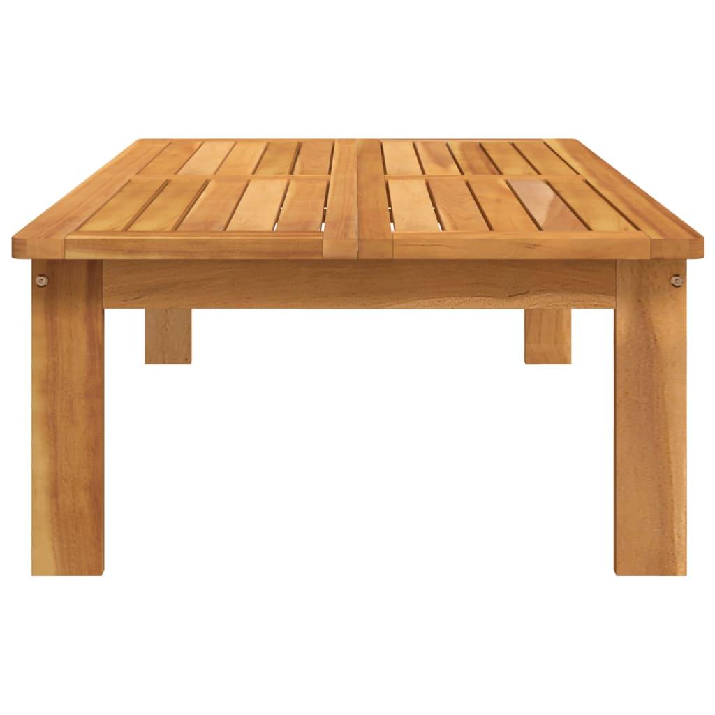 Garden Table 100x60x30 cm Solid Wood Acacia