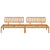 Garden Pallet Middle Sofas 2 pcs Solid Wood Acacia